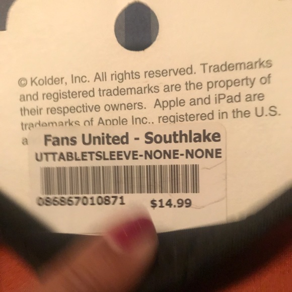 NWT Texas Longhorns Tablet Sleeve - Picture 4 of 4